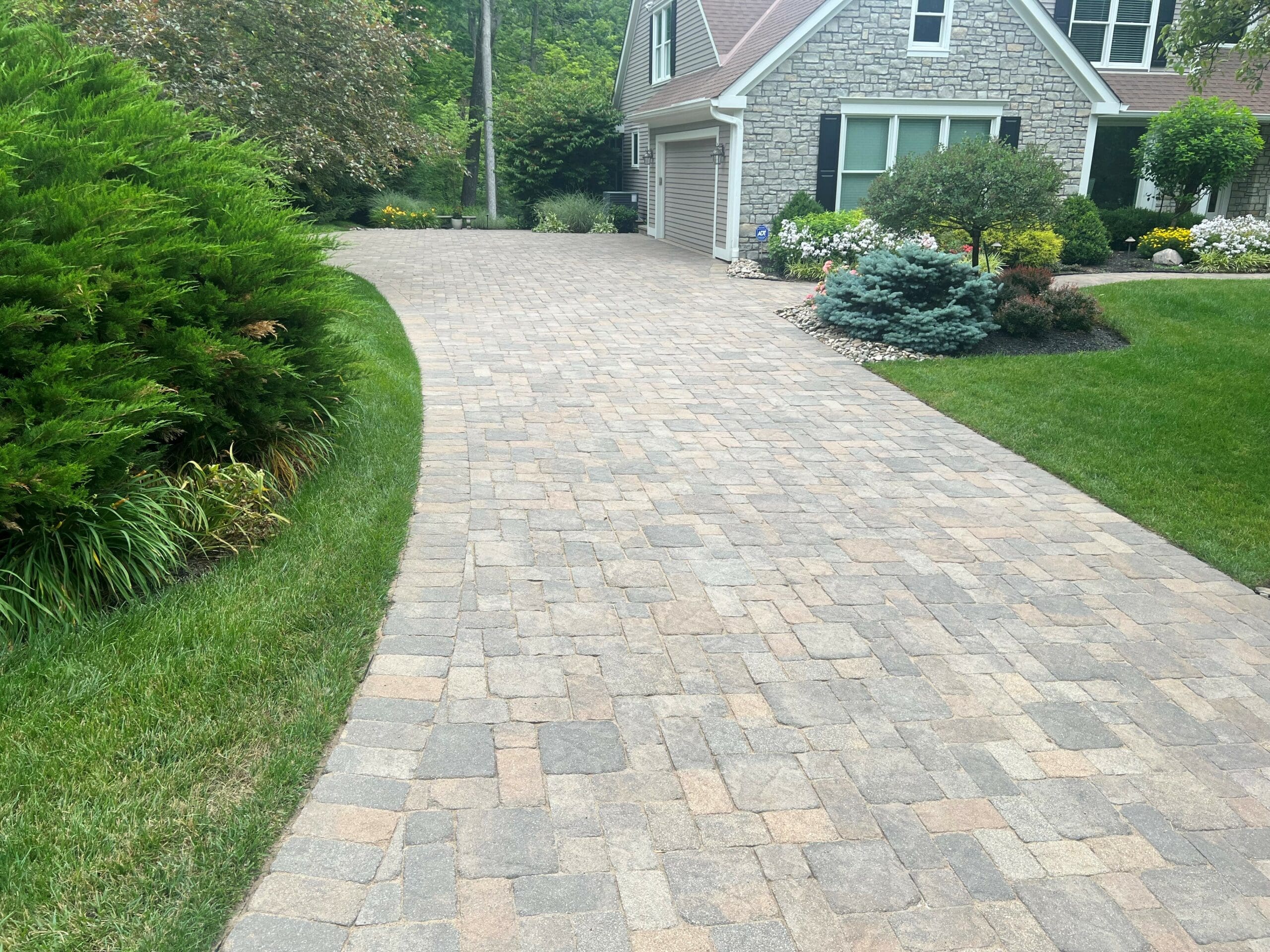 Paver and retaining wall repair service